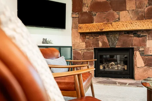 Fireplace in Living Room