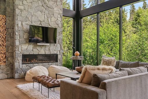 Fireplace in Living Room