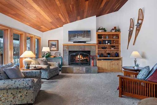 Fireplace in Living Room