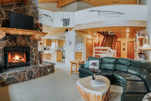 Fireplace in Living Room