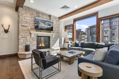 Fireplace in Living Room
