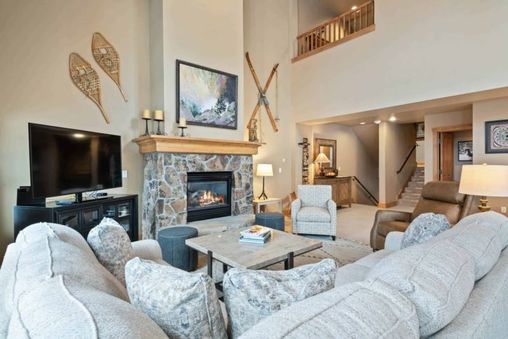Fireplace in Living Room