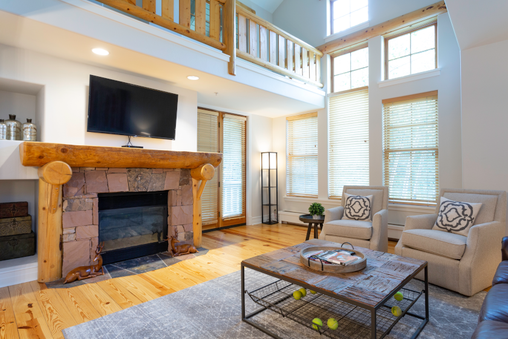 Fireplace in Living Room