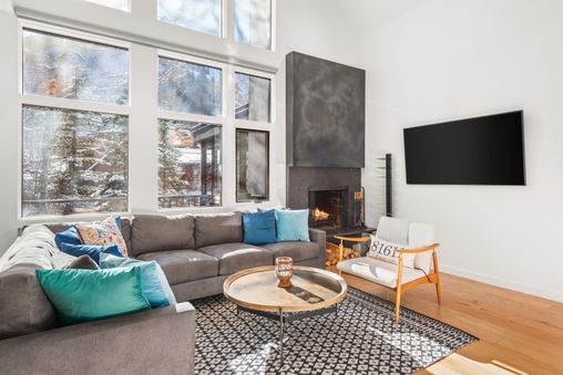 Fireplace in Living Room