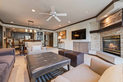 Fireplace in Living Room
