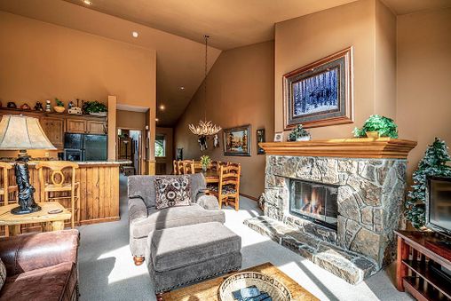 Fireplace in Living Room