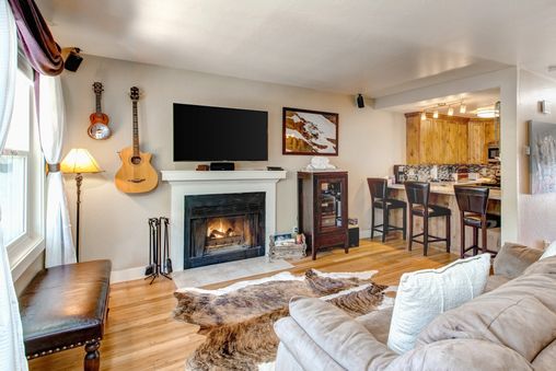 Fireplace in Living Room
