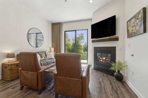 Living Area Fireplace