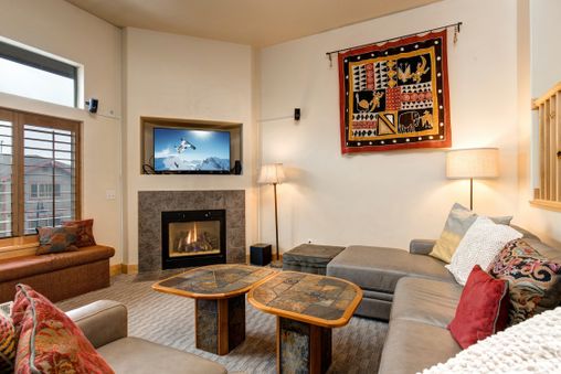 Fireplace in Living Room