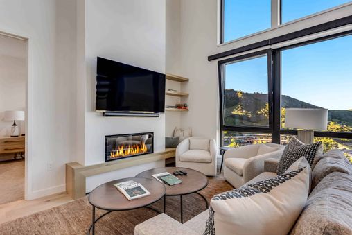 Fireplace in Living Room