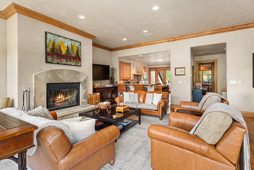 Fireplace in Living Room