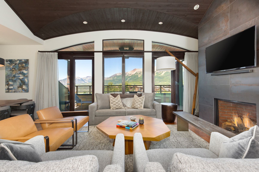 Fireplace in Living Room