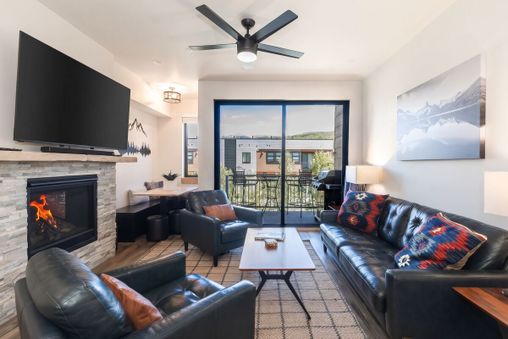 Fireplace in Living Room