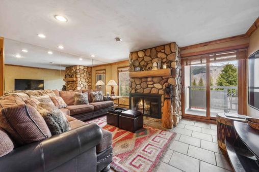 Fireplace in Lounge