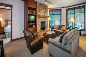 First Tracks Lodge Living Room