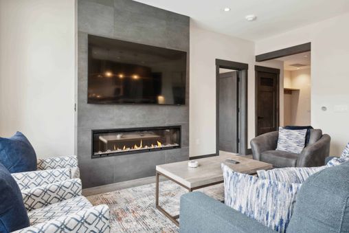 Fireplace in Living room