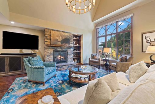 Fireplace in Living Room