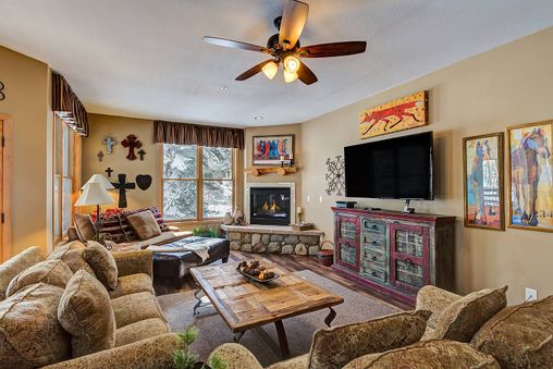 Fireplace in Living Room