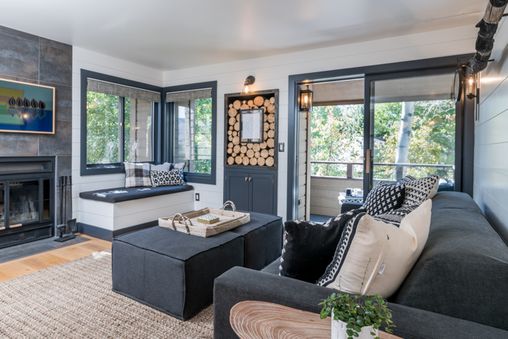Fireplace in Living Room