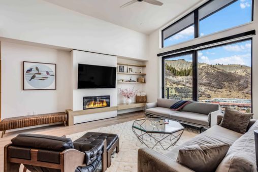 Fireplace in Living Room