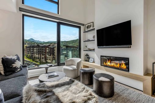 Fireplace in Living Room