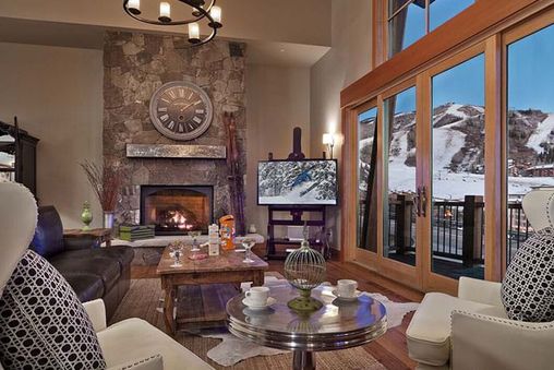 Fireplace in Great Room