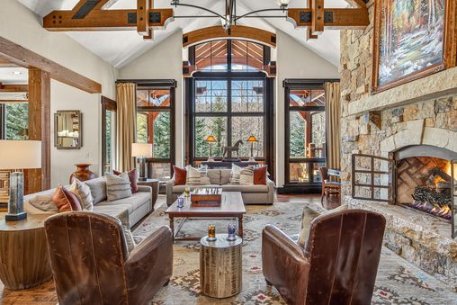 Fireplace in Living Room
