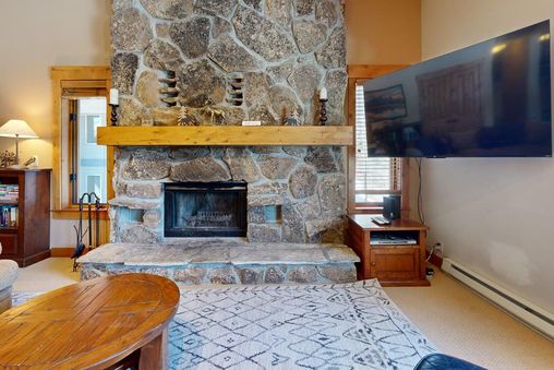 Wood Burning Fireplace