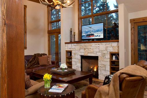 Fireplace in Living Room