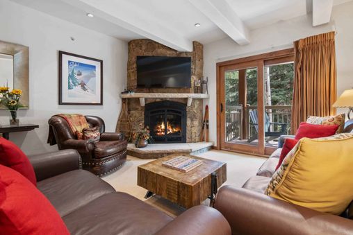 Fireplace in Living Room