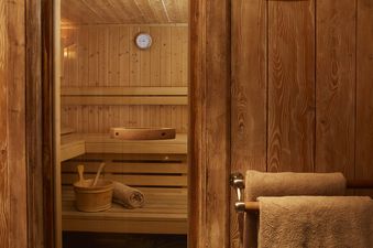 Sauna interior