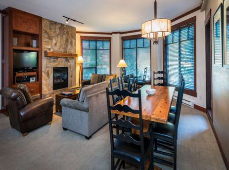 First Tracks Lodge Dining Area