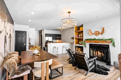Fireplace in Living Room
