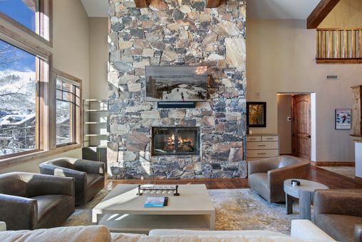 Fireplace in Living Room