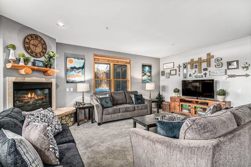Fireplace in Living Room