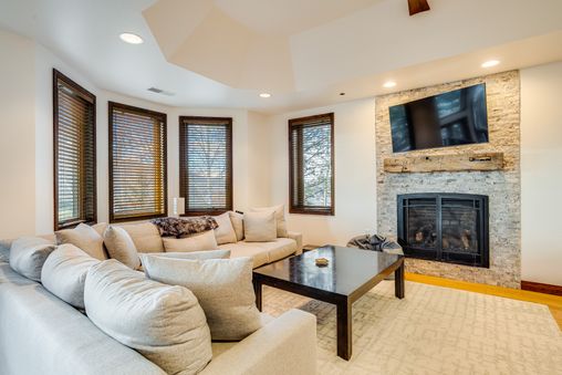 Fireplace in Living Room