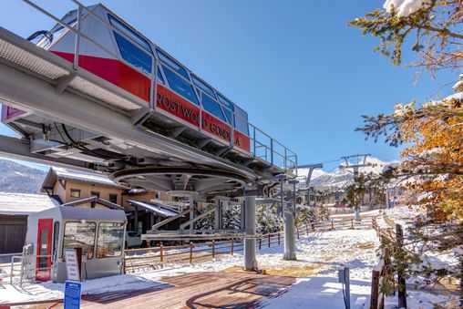 Short walk to Frostwood Gondola