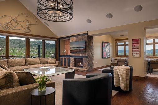 Fireplace in Living Room