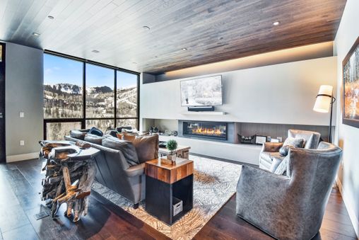 Fireplace in Living Room