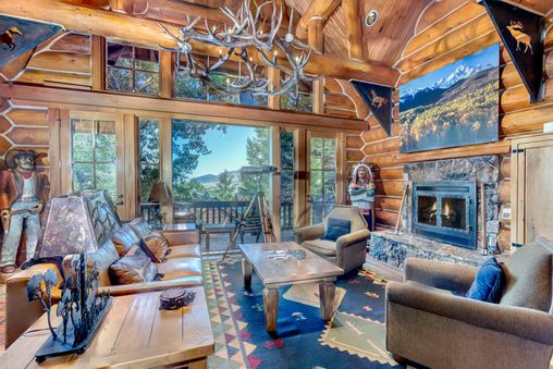 Fireplace in Living Room