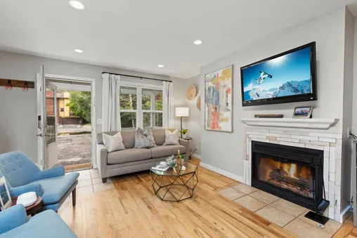 Fireplace in Living Room