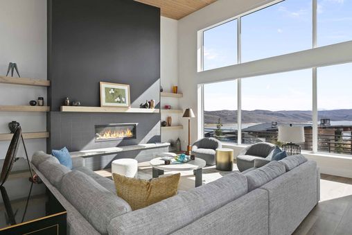Fireplace in Living Room