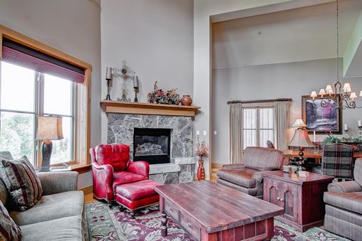 Fireplace in the Living Room