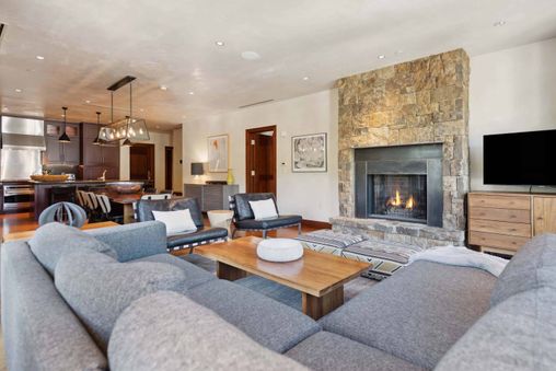 Fireplace in Living Room