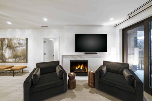 Fireplace in Living Room