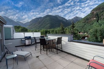 Willow 302 features a private deck with a grill and mountain views.