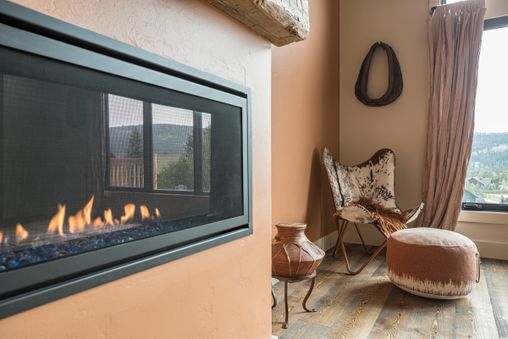 Fireplace in Living Room