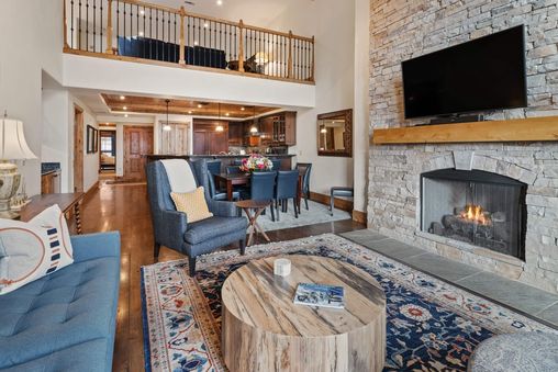 Fireplace in Living Room