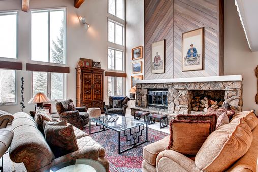 Fireplace in Living Room