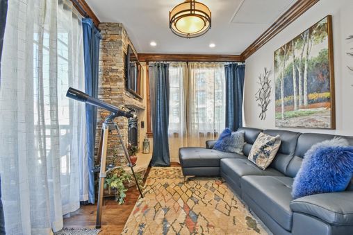Fireplace in Living Room